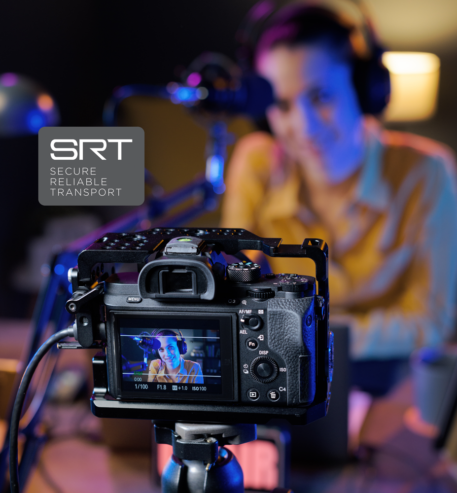 Cómo funciona el streaming de video SRT para canales de TV